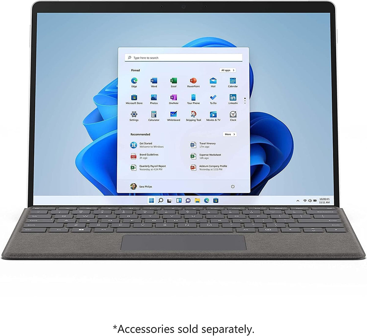 Microsoft Surface Pro 8 13" Tablet - Core i7-1185G7, 256GB SSD, LTE, Win 11 Pro (Refurbished - Excellent)